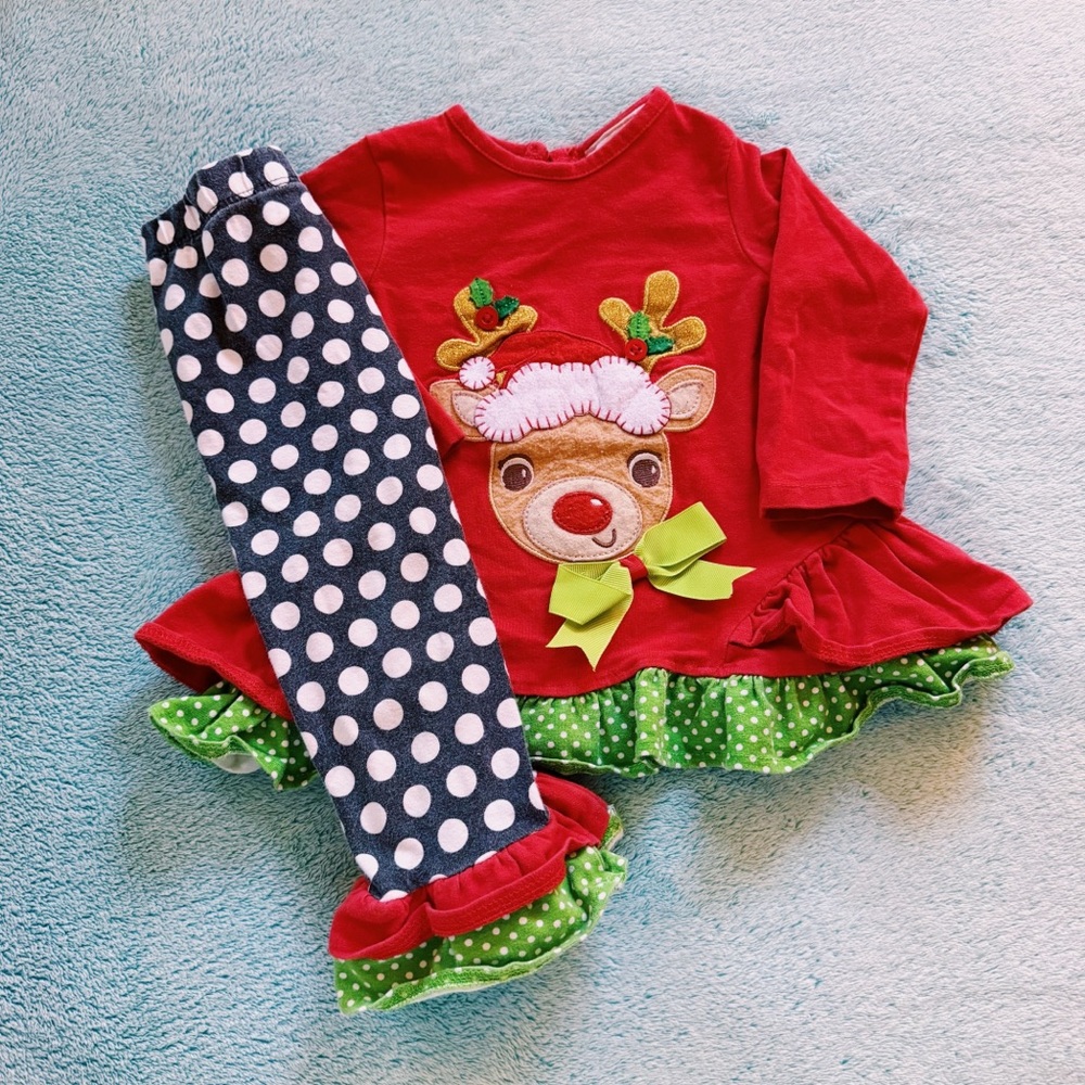 Rare Editions 18m Reindeer Outfit